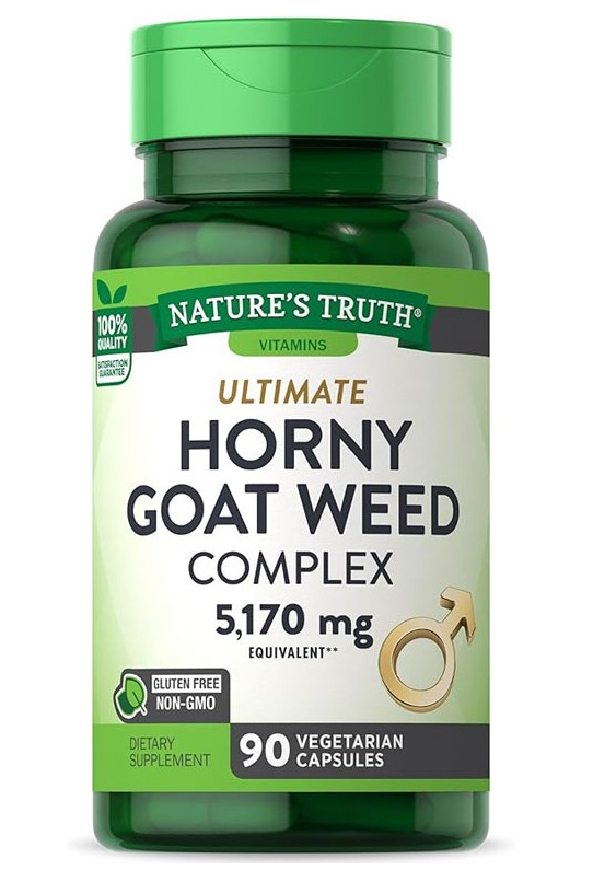 Horny Goat Weed Complex 5170mg +Tribulus + Maca + Yohimbie + L-Arginin - 90 Capsules Horny Goat Weed Complex 5170mg +Tribulus + Maca + Yohimbie + L-Arginin - 90 Capsules